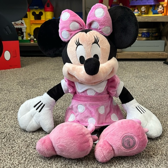 Disney Other - Disney Parks Store Minnie Mouse Plush Stuffed Animal